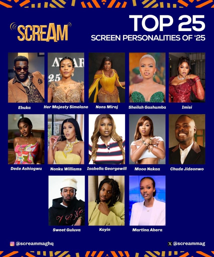 Chude Jideonwo Named Among the Top 25 Screen Personalities of 2025 — Best of 2025 African Giants