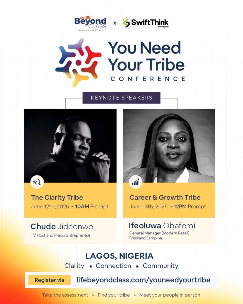 Chude Jideonwo to Deliver Keynote Address at You Need Your Tribe Conference 2026