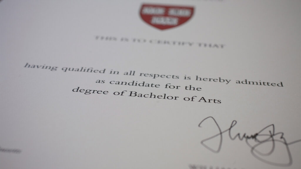Harvard admits its preferences