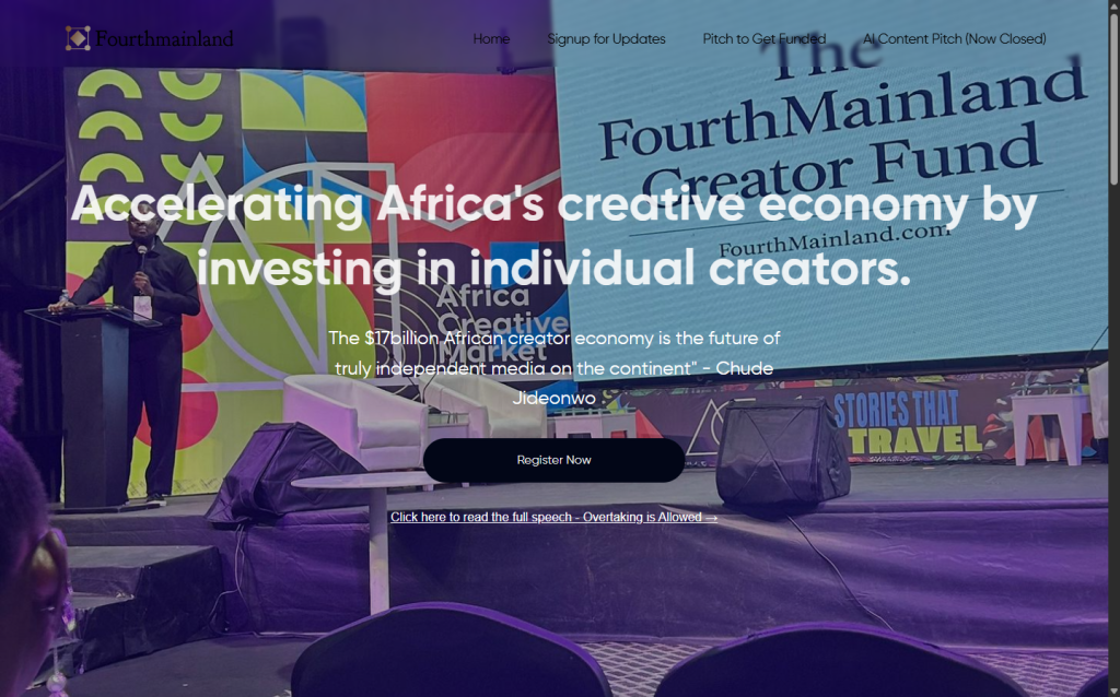 The FourthMainland Creator Fund