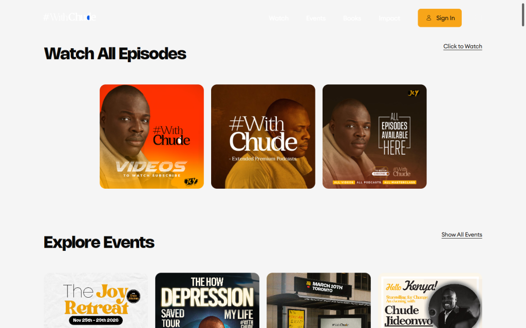 Chude Jideonwo Presents