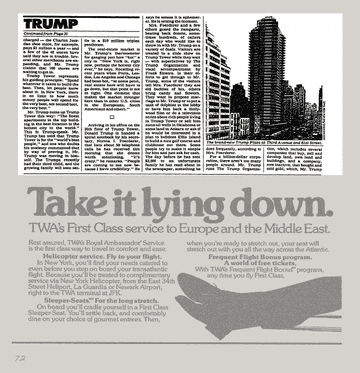 THE EXPANDING EMPIRE OF DONALD TRUMP