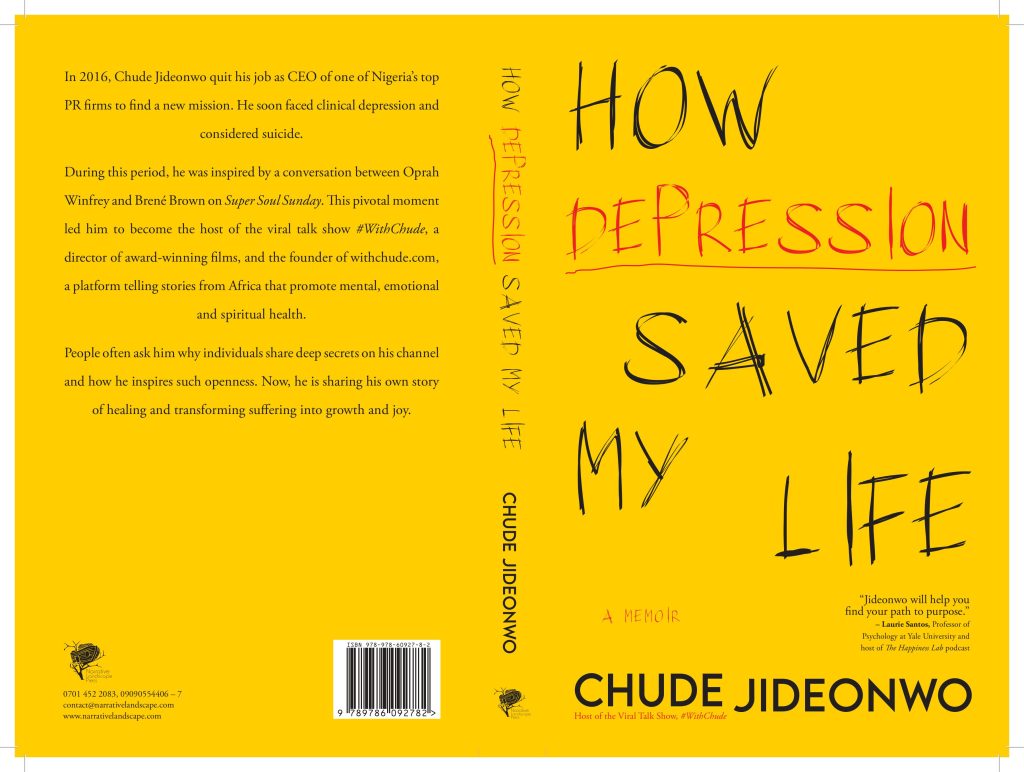 Chude Jideonwo Takes Amazon Bestselling Memoir How Depression Saved My Life into a First-of-Its-Kind Video Format